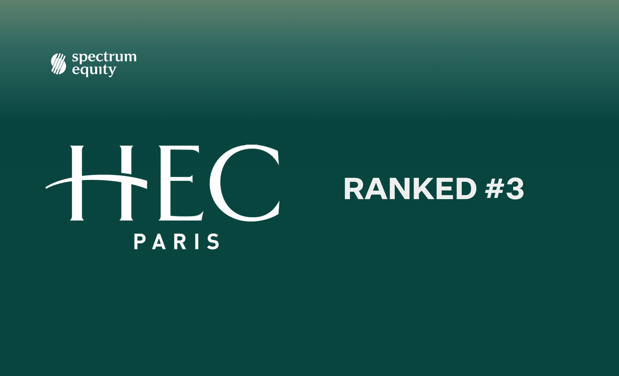 Hec Ranking Spectrum Named #3 Performer on HEC Paris-DowJones 2024 List