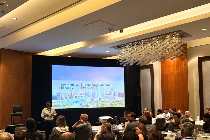 Spectrum Equity Chief Technology Officer Sanjay Tiwary welcomes technology and product leaders from across the portfolio to our 2023 Technology Summit