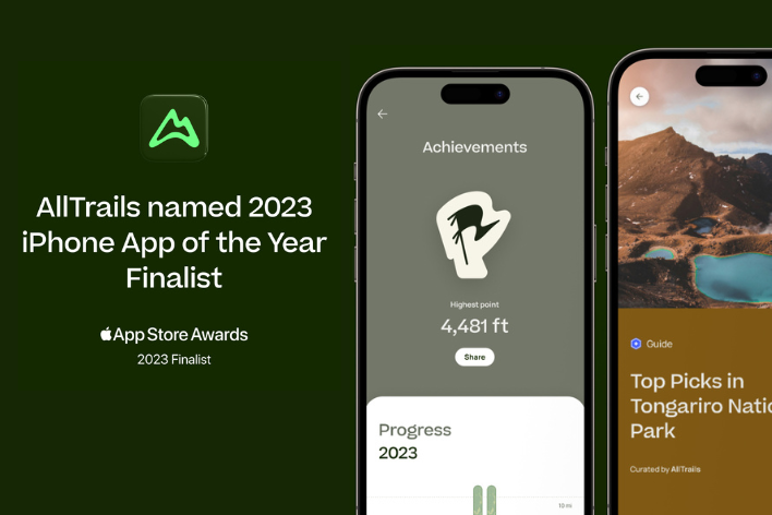 AllTrails App of the Year