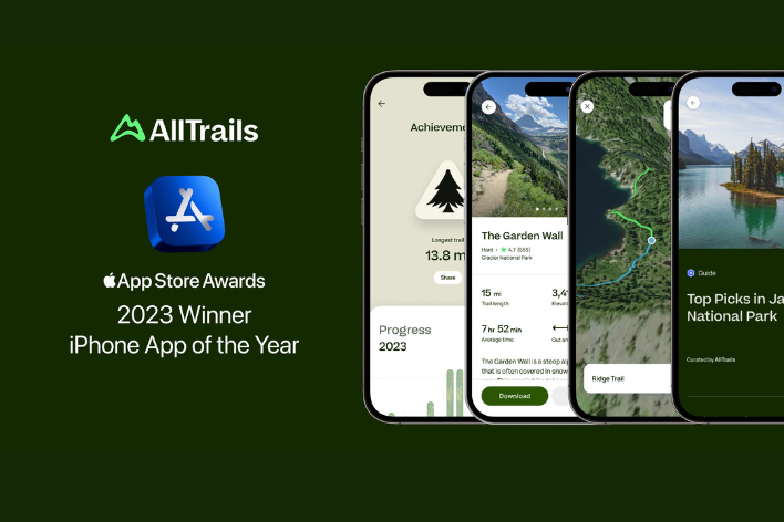 AllTrails App of the Year