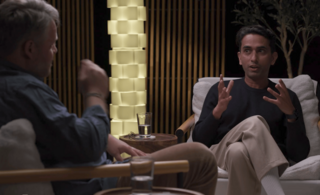 Ahad Khan, CEO of Kajabi, speaking to John Connolly, MD at Spectrum Equity