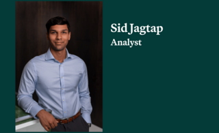 Investment Team Profile: Sid Jagtap, Analyst