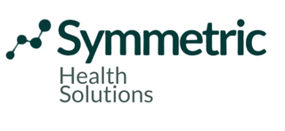 Symmetric Health Solutions logo in Spectrum Equity green